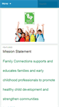 Mobile Screenshot of familyconnectionscc.org